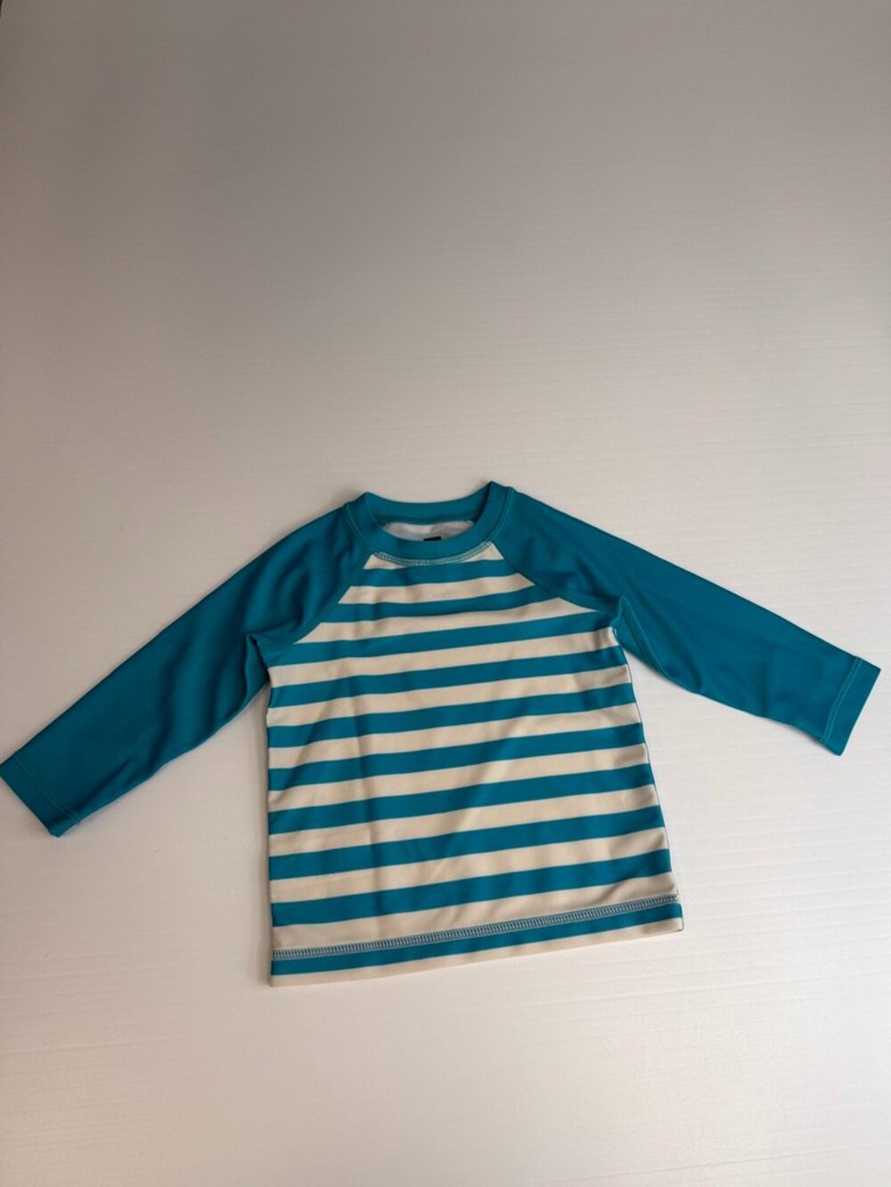 Tea Rash Guard Baby 12 Month Stripe UPF Beach Pool Swim Shirt Play Party Core Ne